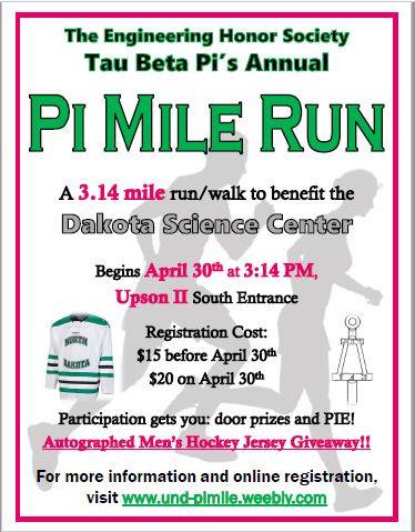 Pi Mile event North Dakota