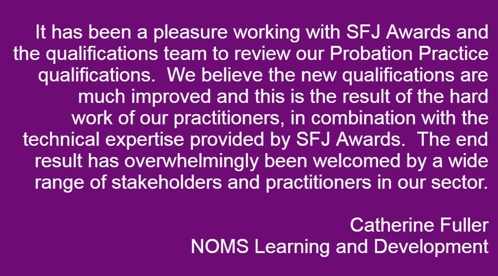 candc_martin's tweet photo. Praise indeed! @SFJAwards @Skills_Justice @skillsforhealth @NOMSgov @ProbInstitute #probation #probationpractice #qualifications https://t.co/WL7mJbo1T0