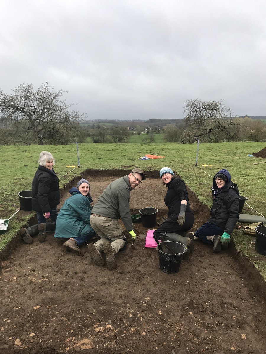 Can you guess the face from the behind? Just a few of the hard working volunteers on our <a href="/HLFSouthWest/">HLF South West</a> funded dig