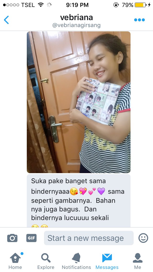 Spring__701's tweet photo. Makasih dear 💗sudah order #testimoni5 https://t.co/rqNGnRbUjc