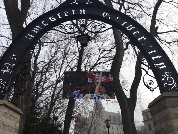 NUWildside's tweet photo. Whoever did this, we love you. #B1GCatsForever https://t.co/AgAyqjTaB2