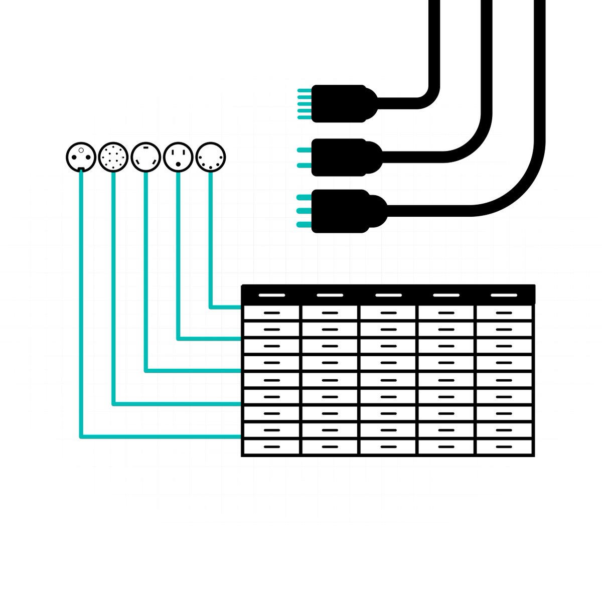 Vectorworks's tweet image. Cable &amp;amp; document your show more efficiently with the new Cable tool set in #Vectorworks2017. vector.works/go/2268