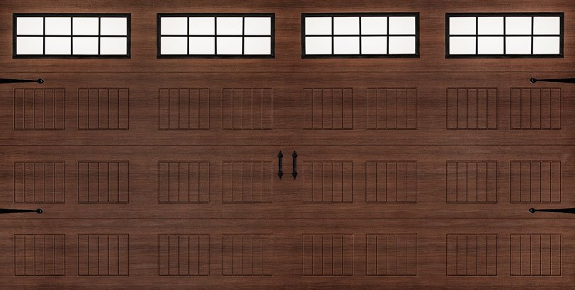 Your Garage door doesn't have to look like every other. Special order a  stunning door like this and save 15% between March 30 and April 5.
