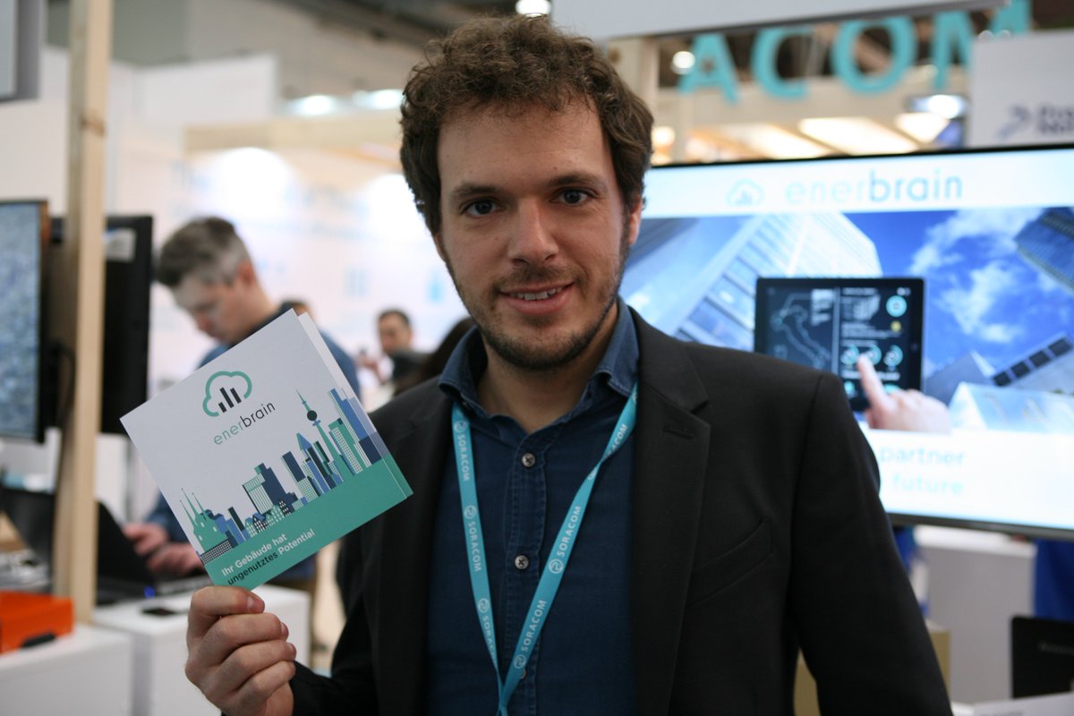 EnerbrainLive's tweet photo. We thank everyone who came visit us at @cebit last week and overall @SoracomGlobal for sharing with us this great experience! #CeBita https://t.co/y8igz6Zcoi