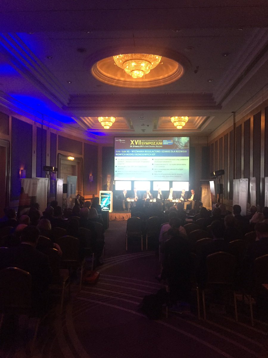 SympozjumSTiM's tweet photo. Panel o 5G, wśród prelegentów: Michał Połzun @MC_GOV_PL i Martin Mellor @ericsson https://t.co/v87YieuYLW
