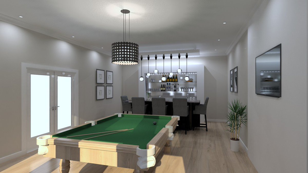 ldpkitchens's tweet photo. Rack'em up! As you can tell, our client was really after a kitchen that was made to entertain. 🎱  #snooker #pooltable https://t.co/pWhSTvwoSC