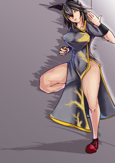 かっちょいい感じのメブキさんとやばい感じのナリスタさん
 #モンはれ 