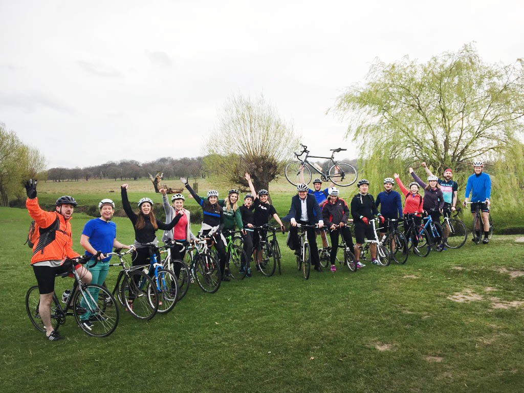AssaelArchitect's tweet photo. From cycling in Richmond park last night to smoothie-making cycling. Thanks
@LuvSmoothieBike -we're definitely all getting our #5aday today! https://t.co/KPbRs0zPn2