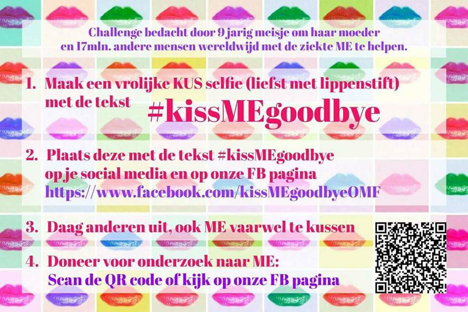 Kim_BeadingME's tweet photo. Je kunt nog steeds mee doen met #kissMEgoodbye, doneer &amp; doe mee! https://t.co/vI1QUmInPH #pwme #helpme https://t.co/8pJimDltYh