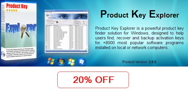drecoverycoupon's tweet photo. 20% Off - Product Key Explorer
https://t.co/tVV6n2lD2q
#software #backup #productkey #serialkey #licensekey #datarecovery #coupons #deals https://t.co/j8lsY0UROR