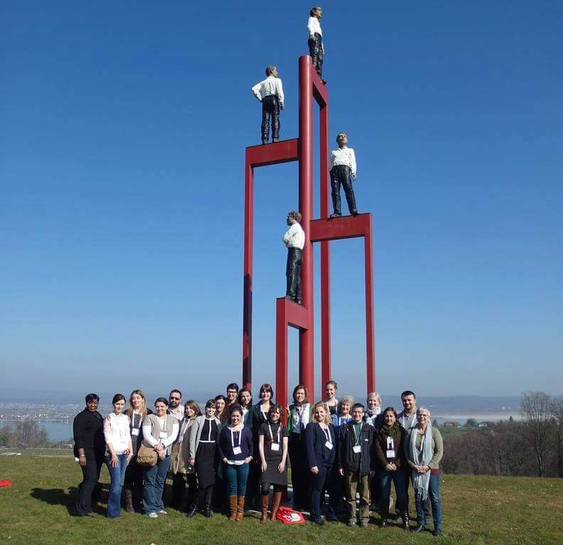 JoannaTsatsou's tweet photo. Saw this years #17MON group photo.Reminder of my #MON #2014 #Switzerland @helitropen @MMjsdias @kenanoren @sharp_lena.Thanks@cancernurseEU https://t.co/JYRHE8VYbL