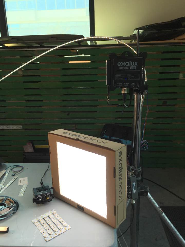 EXALUX's tweet photo. Create your own #LED #lighting system with #EZLED: for example in a cardboard box thanks to our solderless and no heatsink solution https://t.co/Kbqnocu1YD