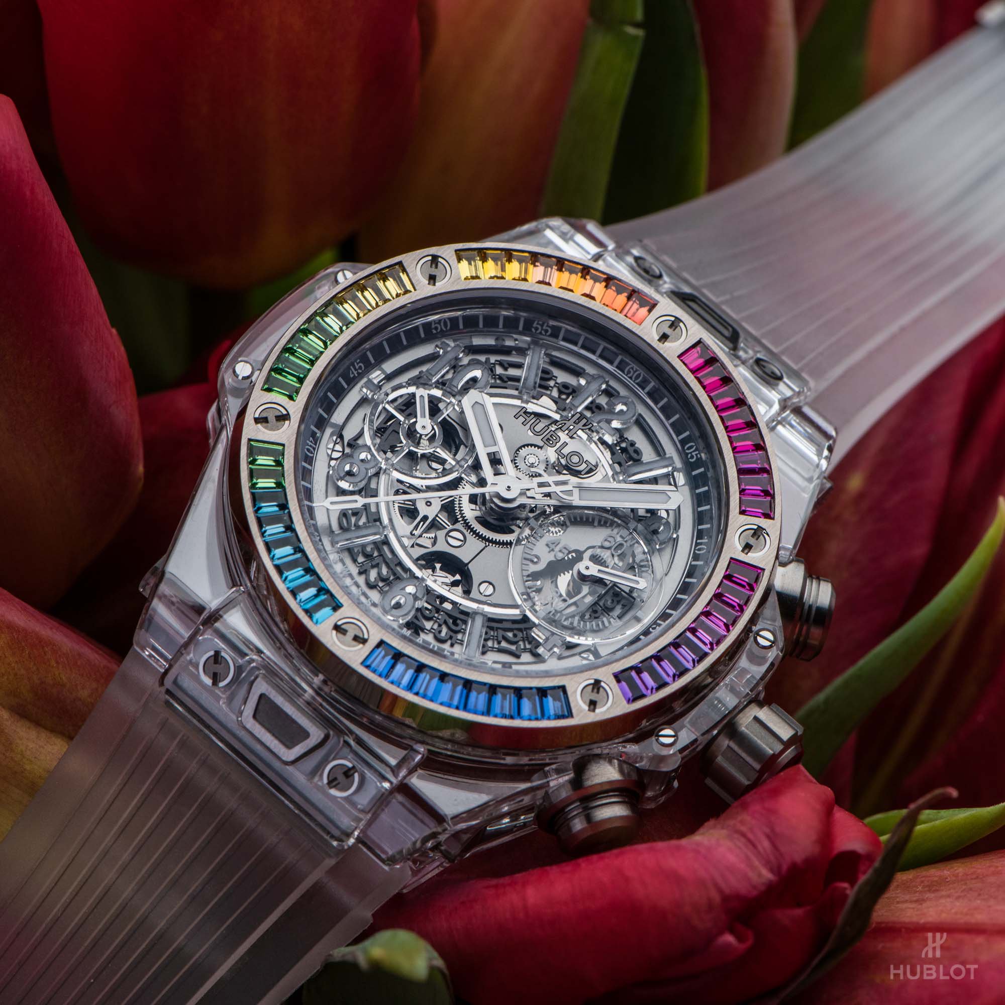Hublot sapphire outlet rainbow