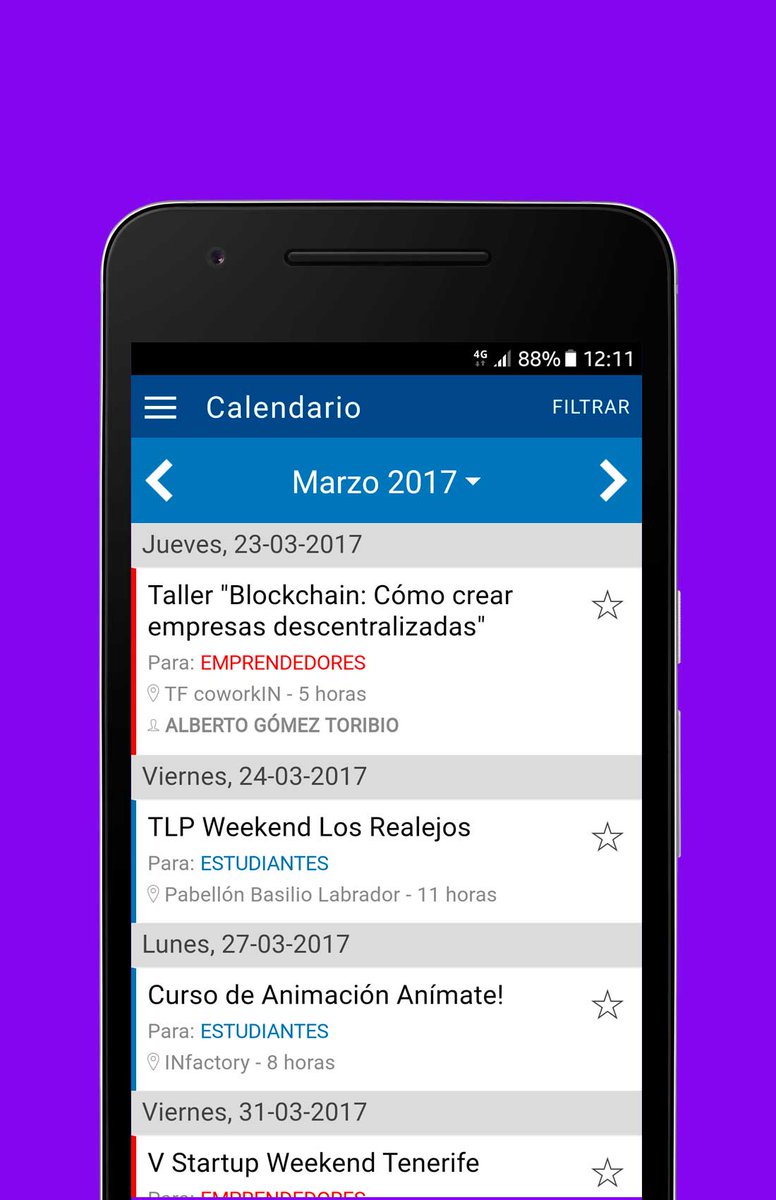 tueventoconapp's tweet image. Descárgate ya la última #app que hemos desarrollado junto con @INtechTenerife en Google Play o App Store: “INtech Tenerife” 😉📱