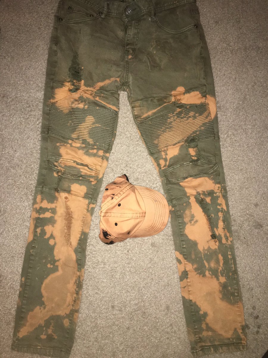 FlyoneAmbitions's tweet photo. I DO CUT'S , BLEACH PANTS , SHIRTS , & JEAN JACKETS GET @ MY DM 📨📥OR HML 📲 #RackUnion™ #NewWave🌊 #ComeShop💰 https://t.co/EXQPGr2Nx6