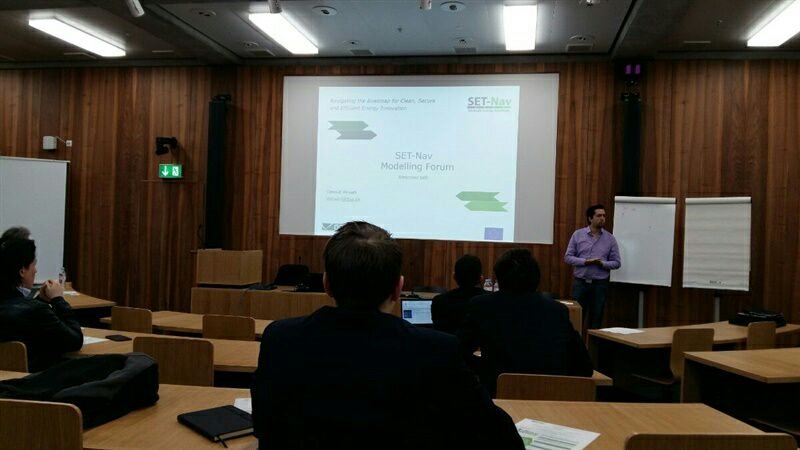 SET_Nav's tweet photo. Modelling  #workshop @SET_Nav – #Riskmodelling &amp; Uncertainty in #EnergySystems organized by @ETH_en @ETH https://t.co/yU4DNOXwEv