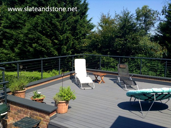 GreySlateStone's tweet photo. Beautiful Mont Black Slate Coping recently manufactured enjoying the sun! #slatecoping #montblackslatecoping #pavingandcoping https://t.co/WJIPJCFqMs