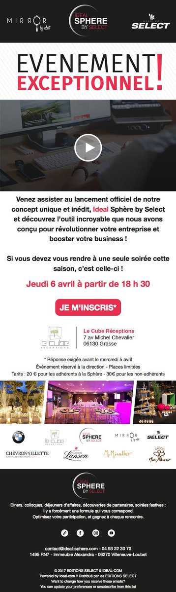 Editions_Select's tweet image. [BUSINESS CLASS☺️]editions-select.com/enregistrement…