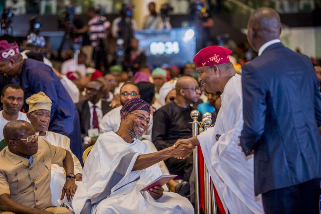 MabelAderonkeB's tweet photo. Photonews: State of Osun governor, Ogbeni @raufaregbesola was at the #BATC17 yesterday. https://t.co/YhnNi1jN0W
