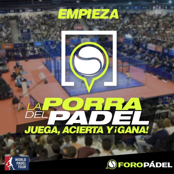 ¡Nueva temporada! ¡Nueva #porradelpádel! 🎾Acierta los resultados del #WPTSantanderOpen 👉bit.ly/2mPd7Zh ¿Preparados? #WPT2017 #pádel