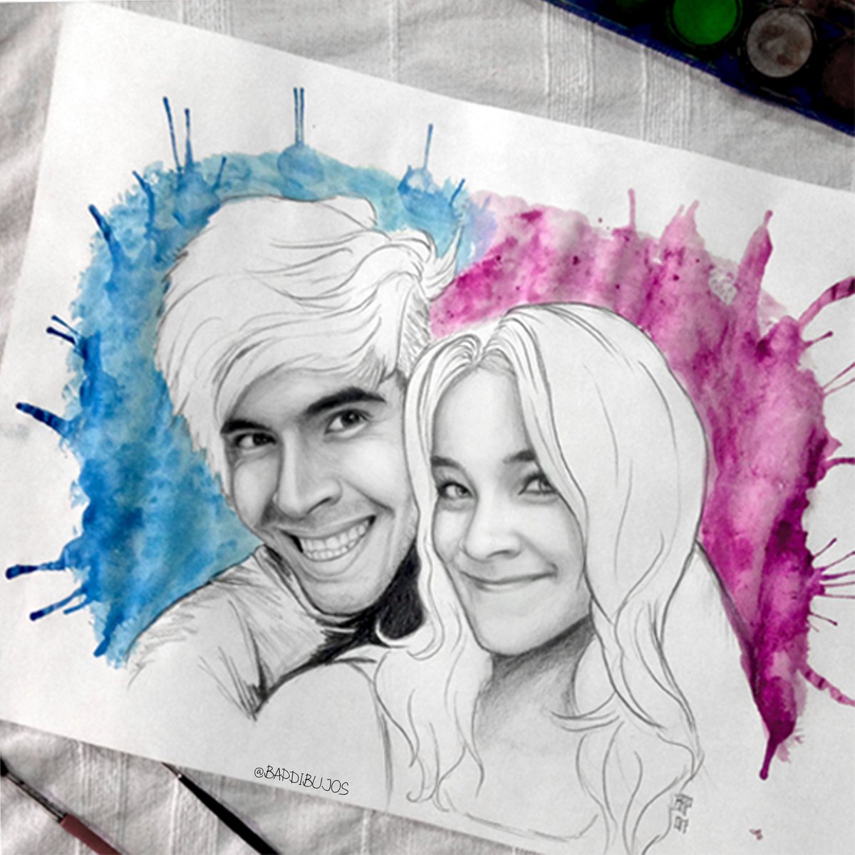 bruno_arandap's tweet photo. Mi nuevo dibujo, Ejemplo de éxito siendo uno mismo, siempre da todo de vos y nunca pierdas tu esencia. @GermanGarmendia @lenaychantelle https://t.co/VB3EdVMPyi