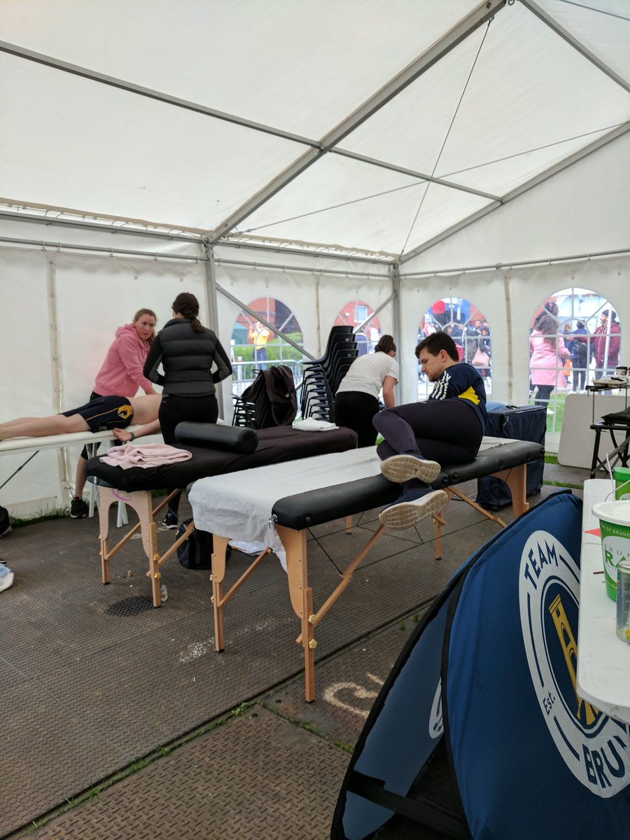 Remember Sports Massage Therapists &amp; <a href="/UxbridgePhysio/">Uxbridge Physio</a> are here for your needs throughout the day in the Hub!