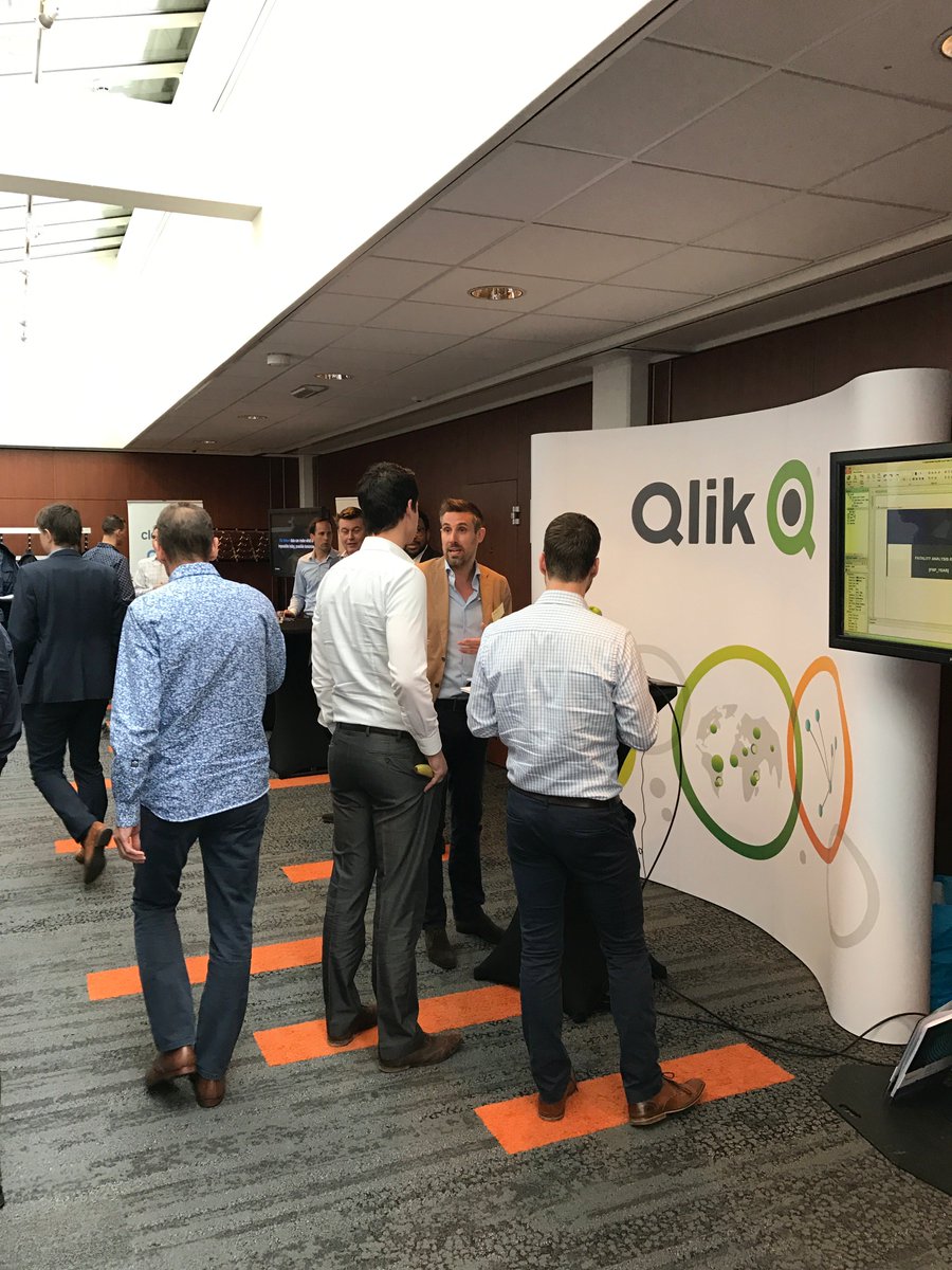 Qlik_Benelux's tweet photo. In the meantime, at the #DWBISummit! Come and visit us! @AdeptEventsNL @BIplatform https://t.co/Rgwwnskl0c