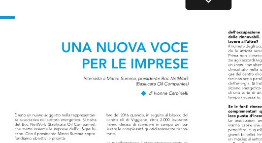IvonneCarpinell's tweet photo. #OMC2017 Nuova voce alle imprese lucane dell'#oilandgas.Intervista a Marco Summa @BasilicataOil su @CH4_RivistaGas https://t.co/Kt6Ytt2V7v https://t.co/d5je7fkAVf