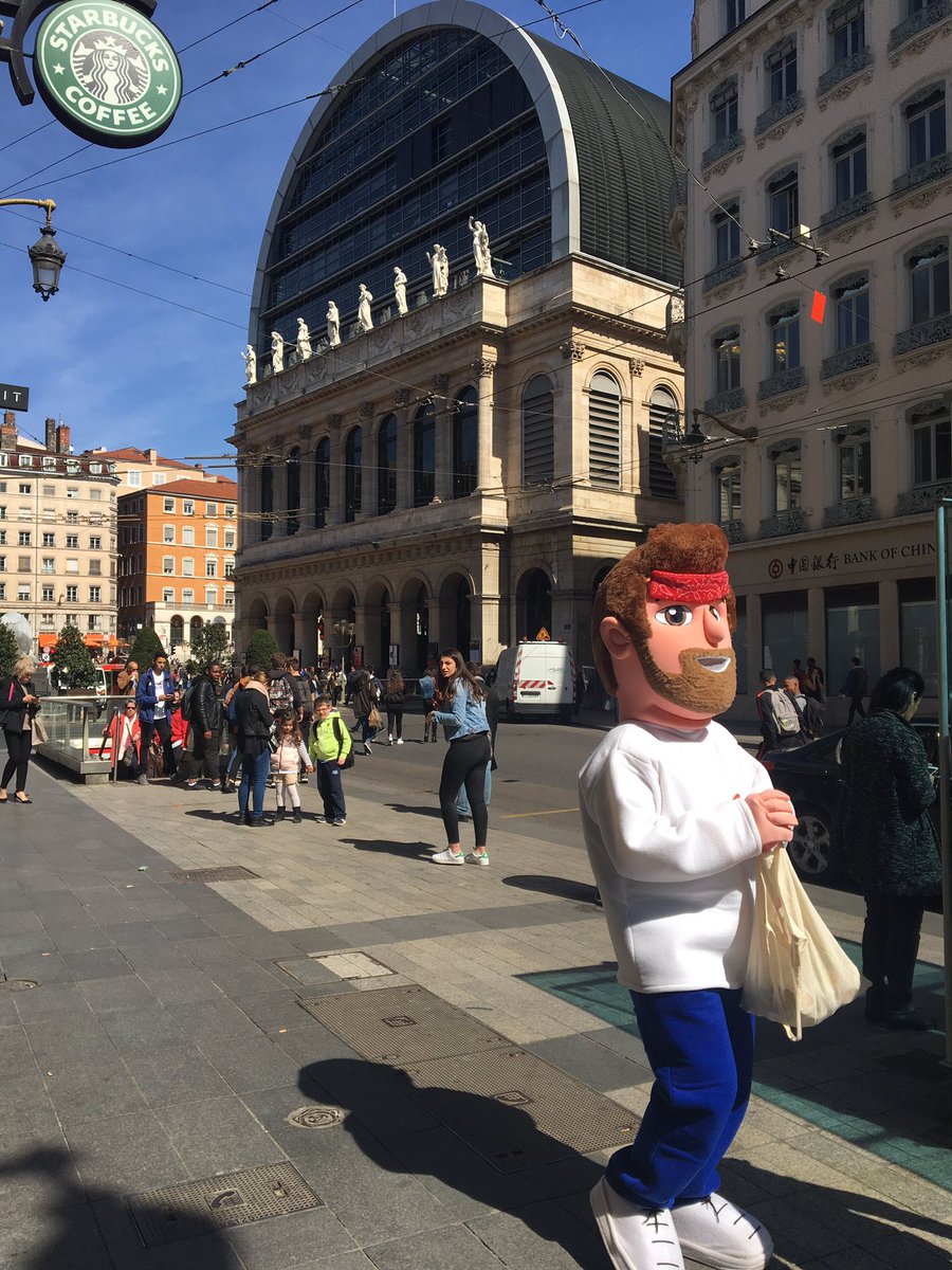 AppliRecim's tweet image. Notre mascotte arrive à #hoteldeville #lyon #applirecim #recim
