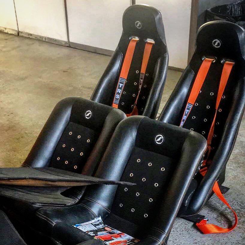 CarCrazedFool's tweet photo. And the @corbeauseatsuk are out ready for fitting of the cage at @auto_shack #bmw #bmw2002 #bmw2002post https://t.co/3OMYQJlVDG https://t.co/d4QcppzBjN