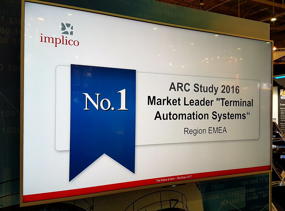 ImplicoGroup's tweet photo. Have you visited stand J10 at #StocExpo yet? Don't miss the opportunity to discover the market-leading Terminal Automation System #OpenTAS . https://t.co/01h0fxYRHu