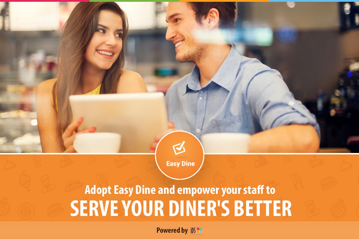 ImCloudingIT's tweet photo. Adopt Easy Dine and empower your staff to serve your diner's better
 Know More :https://t.co/Zjou9pYlAx
#GuestServiceRedefined https://t.co/CRhI0tQVS9
