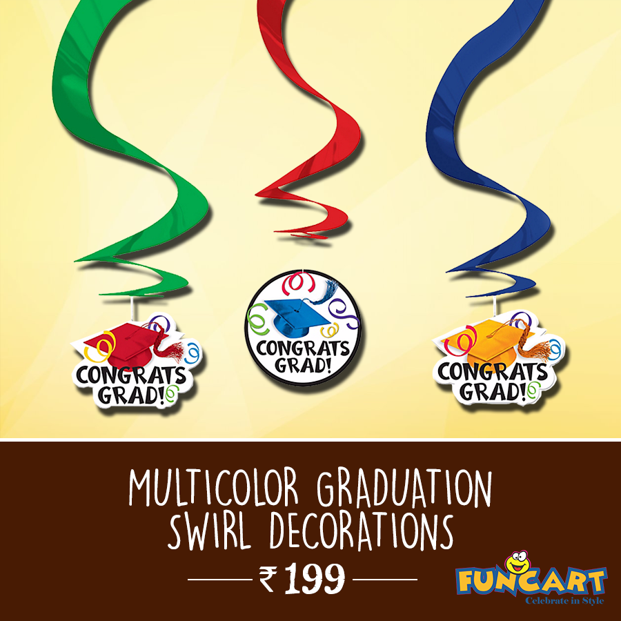 funcartstore's tweet photo. Multicolor #Graduation Swirl #Decorations are an assortment of colorful hanging plastic swirls. #Funcart: https://t.co/a4jEGzN099
#Party https://t.co/eKMf2q5oaZ