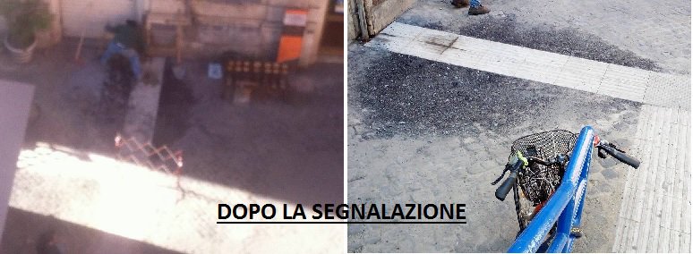 Dopo la segnalazione di <a href="/Alegiachetti/">Alessandro Giachetti</a> i finti #sampietrini a pzza della Suburra sono stati tolti. Speriamo vengano ripristinati quelli veri.