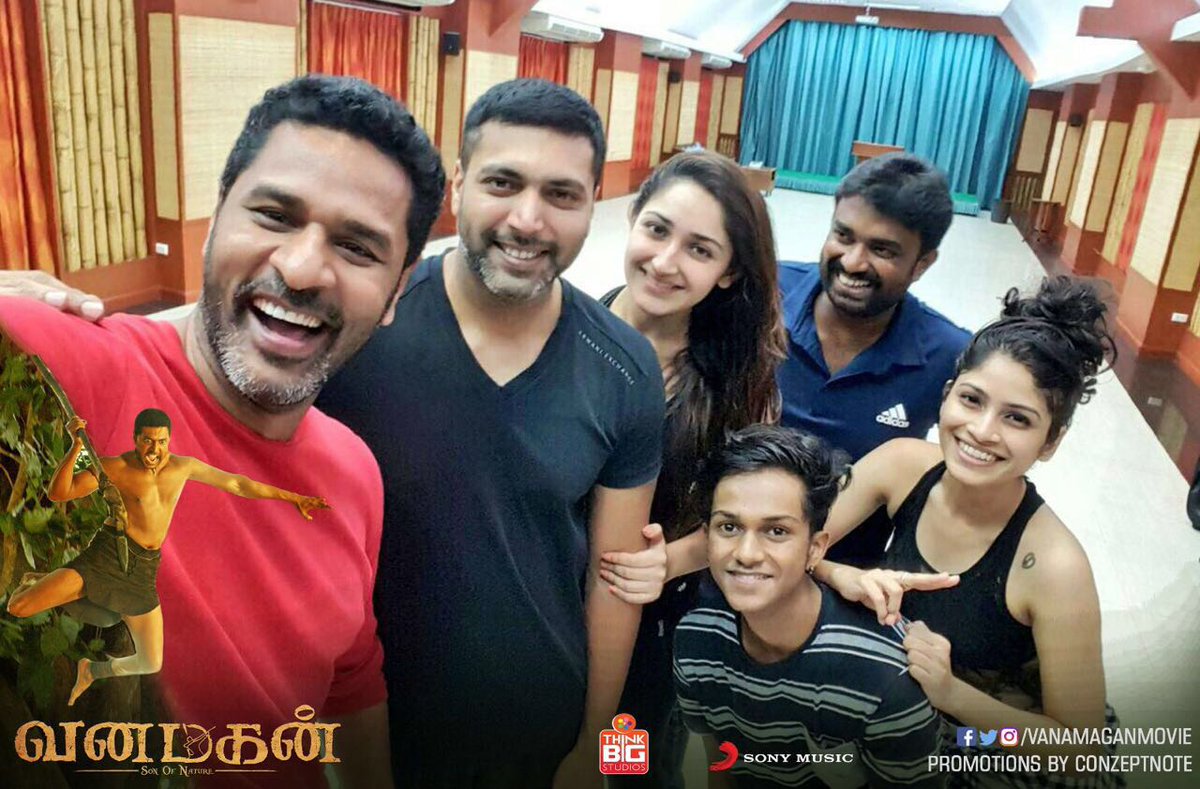 vanamaganmovie's tweet photo. '@actor_jayamravi &amp; #DirectorVijay's visually stunning #VanamaganTrailer will be released by @Pddancing at today😎
@sayyeshaa @Jharrisjayaraj https://t.co/eFbYH89qx0