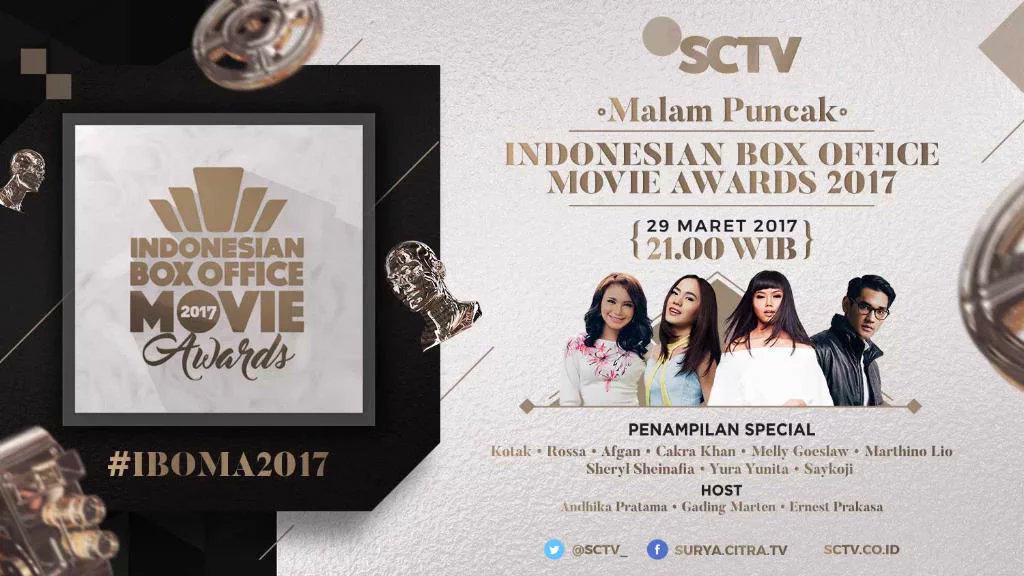 HipHipYura_SBY's tweet photo. Malam ini nonton Indonesian Box Office Movie Awards 2017 yuk akan diramaikan sama teteh @yurayunita 💕💕 #HipHipYura #yurayunita https://t.co/3TGZxVOSVS