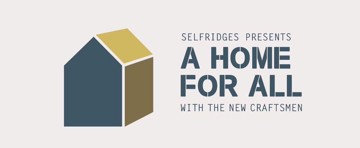 Excited to see the final outcome of <a href="/thenewcraftsmen/">The New Craftsmen</a> #AHomeForAll experience in partnership with <a href="/Selfridges/">Selfridges</a> tomorrow! #ourhouse #amd