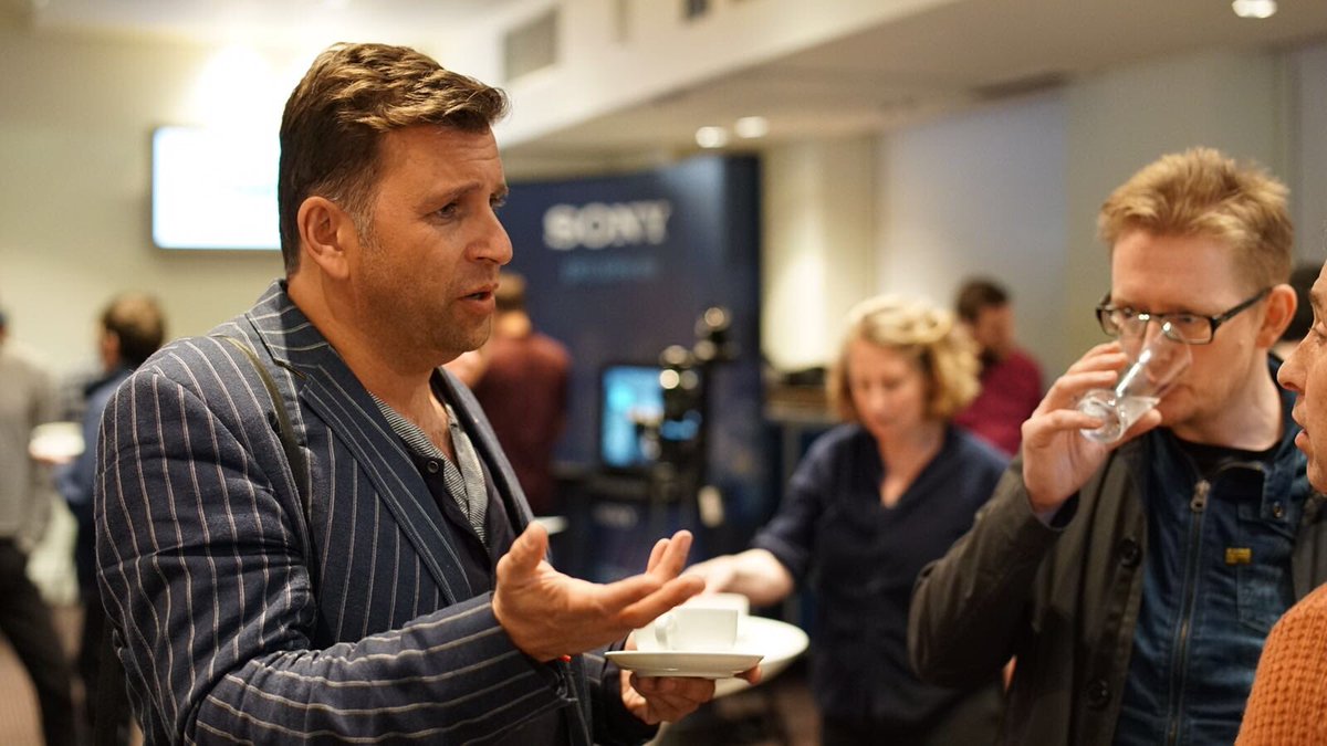 Our Jack attending the <a href="/PhilipBloom/">Philip Bloom</a> seminar at <a href="/BAFTA/">BAFTA</a>. Can't wait to hear about it. #philipbloom #Sony