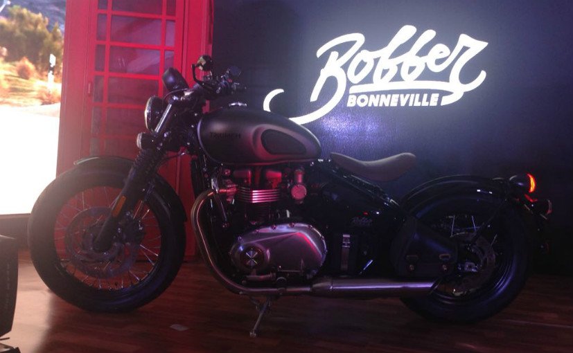 CarWhoops's tweet photo. @IndiaTriumph Bonneville Bobber Launched At A Price Of Rs 9.09 Lakh.
Bonneville Bobber based on the Bonneville T120 engine platform
#triumph https://t.co/gsCBcFRpYv