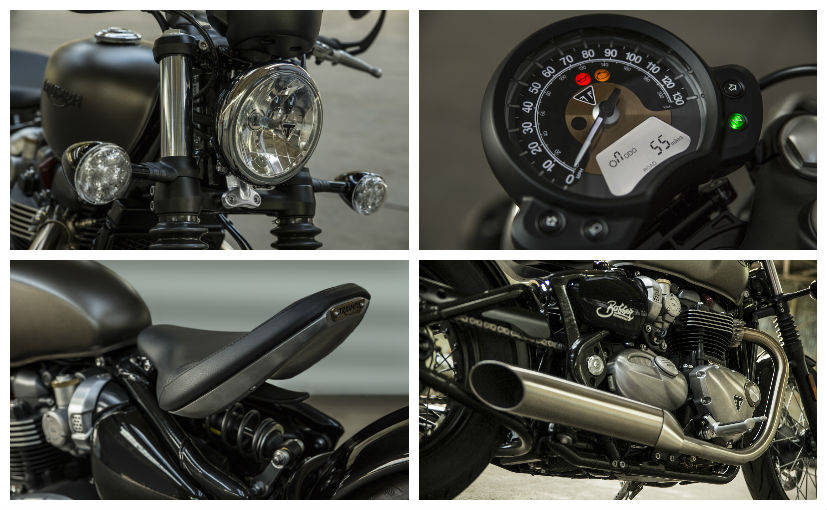CarWhoops's tweet photo. @IndiaTriumph Bonneville Bobber Launched At A Price Of Rs 9.09 Lakh.
Bonneville Bobber based on the Bonneville T120 engine platform
#triumph https://t.co/gsCBcFRpYv