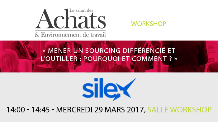 TravailAchats's tweet photo. #SAET2017 #SAETCONFS @Silex_France vous dit comment & pourquoi mener un sourcing différencié et l'outiller ! RDV à 14h ! https://t.co/LWt3Vu7bmu
