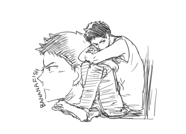 @umekichi141414 で、ですよね😂私も今になっていわちゃんみ強い事に気づきました…好みが一環している…
シンこんな感じですかね?ウロ描きなんで全くいわちゃんみたいになってしまった😂 