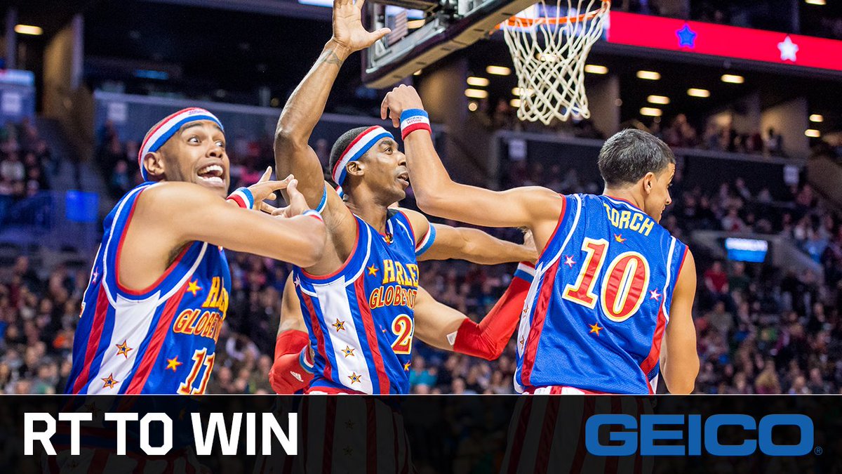 barclayscenter's tweet photo. BK Globies? Surprising. Seeing the Harlem Globetrotters thx to @GEICO? Not surprising. #ItsNotSurprising. https://t.co/86s6HVo7ce https://t.co/uMm9wGC4yr