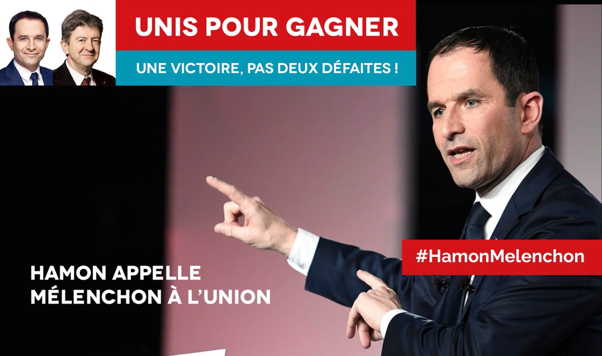 HamonMelench17's tweet photo. Hamon appelle Mélenchon à l'union
 https://t.co/BlTmbHv92j
#HamonMelenchon #Melenchon #VousAttendezQuoi #PCF #Alternativeagauche #union https://t.co/PXiWOYkJxo
