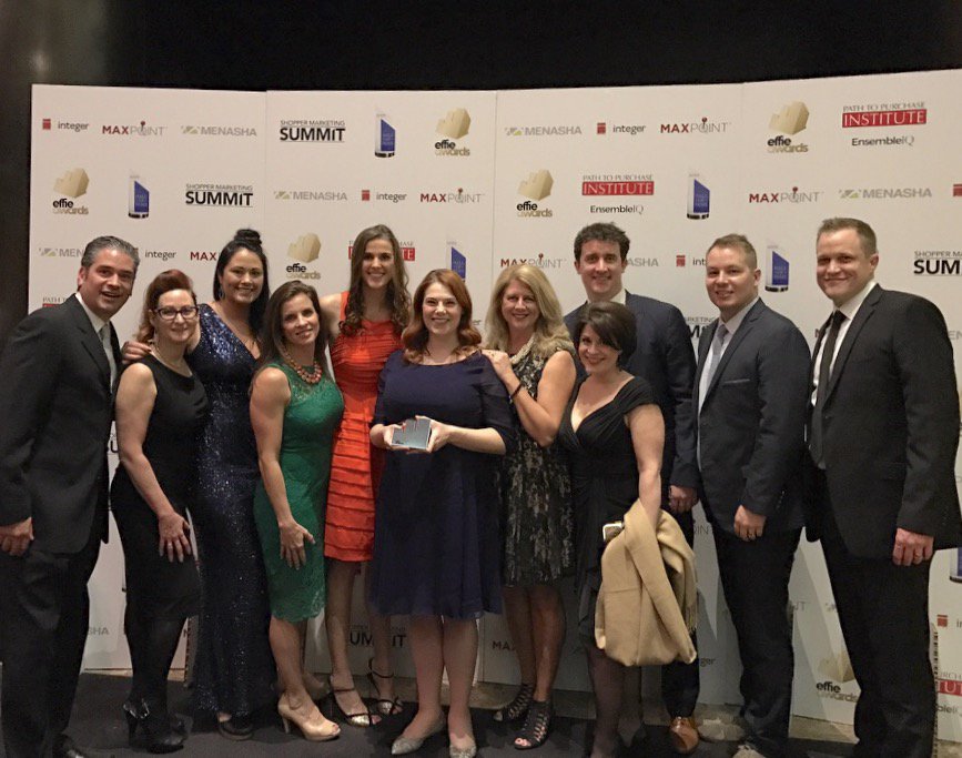 Congrats to Saatchi &amp; Saatchi X for winning a Silver Effie for the "Meet the Protectors at Walmart"! #ShopperSummit #Effies #ProudToBeAnXer