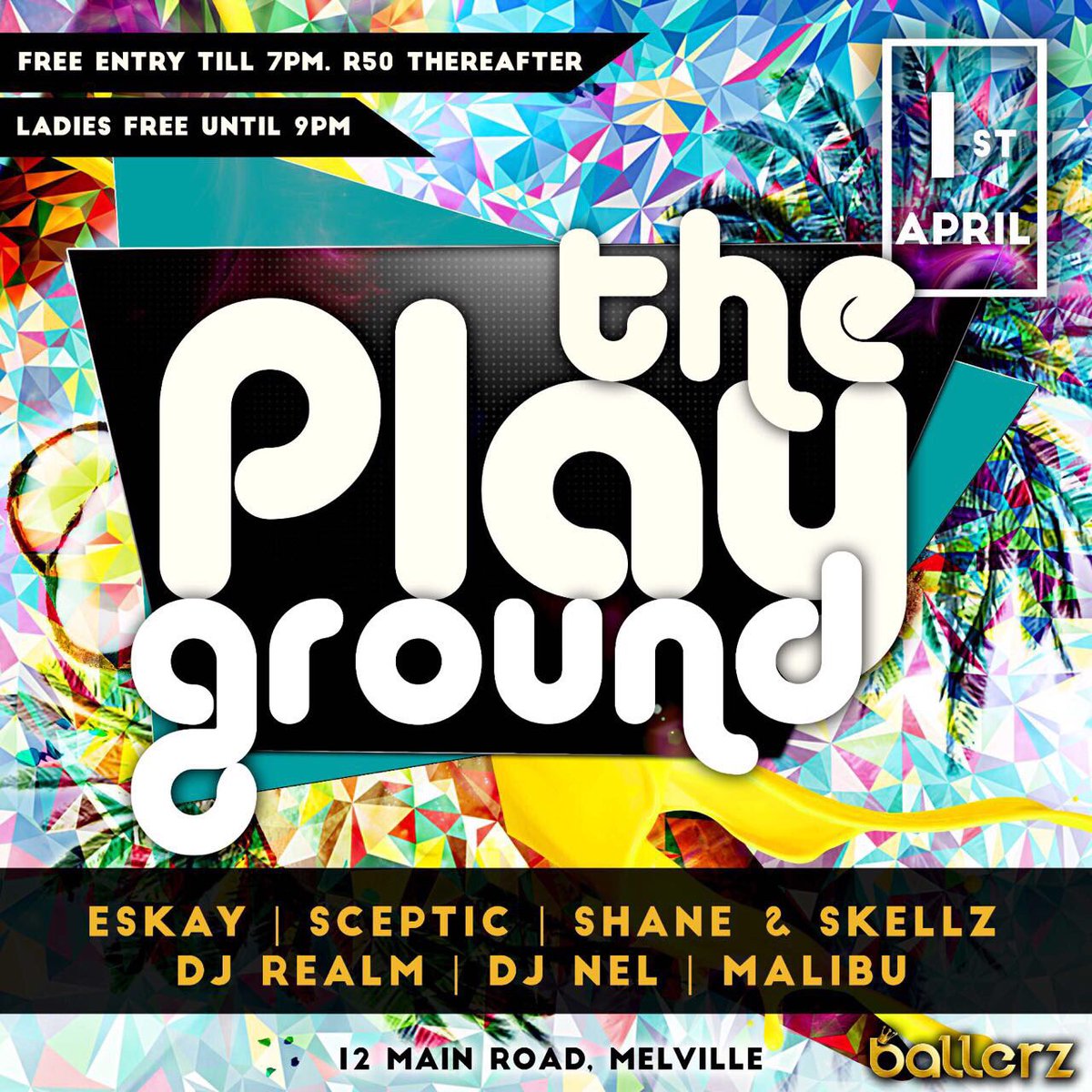 ShuttWestEnt's tweet photo. Let's Play #ThePlayGround 

@Dj_Masstashane &amp; @Dj_Skellz will be out at Balllerz this Saturday! With @DjMalibuSA in the mix as well! https://t.co/m4t8snoSDc