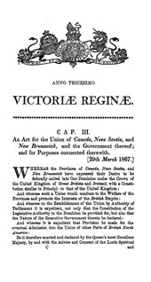 LizDowdeswell's tweet image. 150 years ago today, the British North America Act, 1867 (now called the Constitution Act, 1867) received Royal Assent. #Canada150
