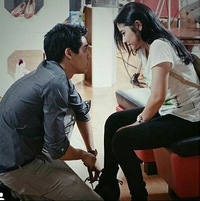syamshinar025's tweet photo. Hmmm tatap mata mereka so sweet banget...😍😍😍❤❤ @PrillyBie @MAX_maxime @BMBPTTV https://t.co/VklcFne6bj