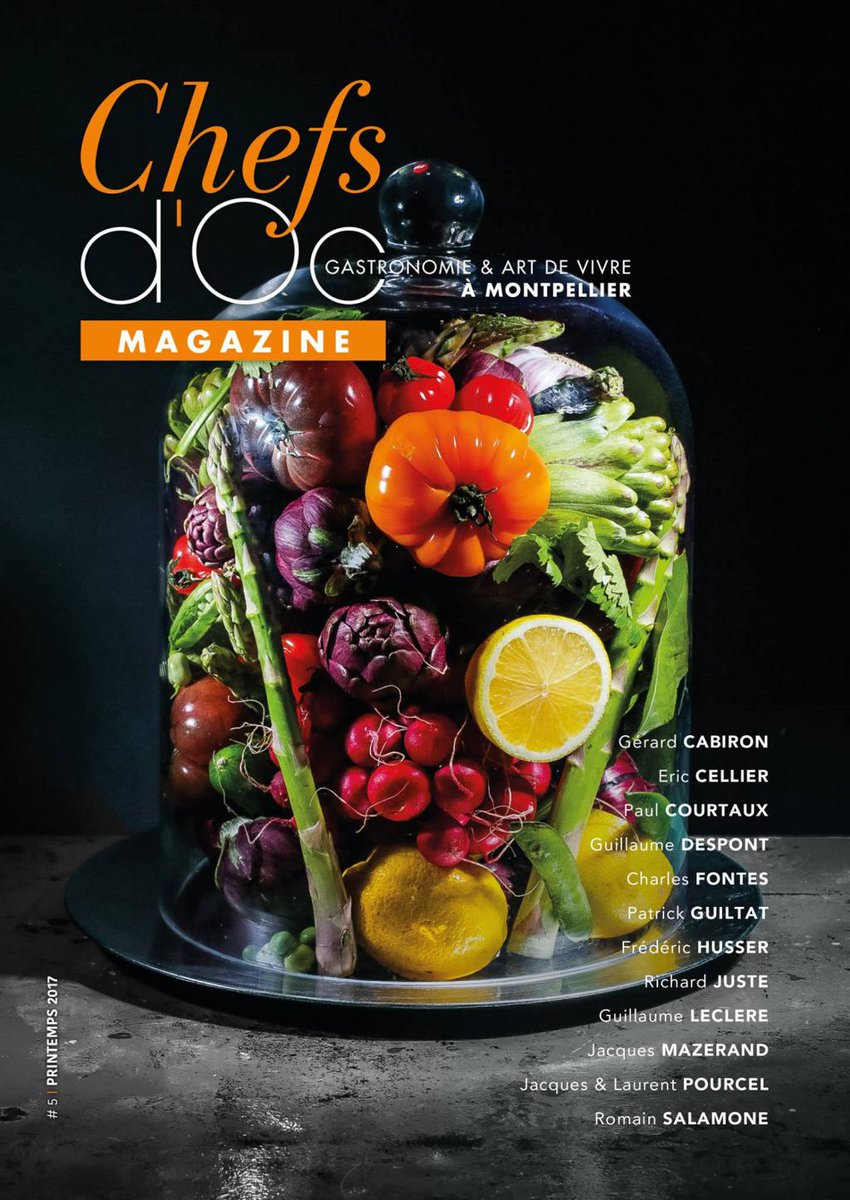 chefsdoc's tweet photo. Sortie du magazine Chefs d’Oc N°5 https://t.co/DhCExaOSR3 https://t.co/xXC18C7Yqb
