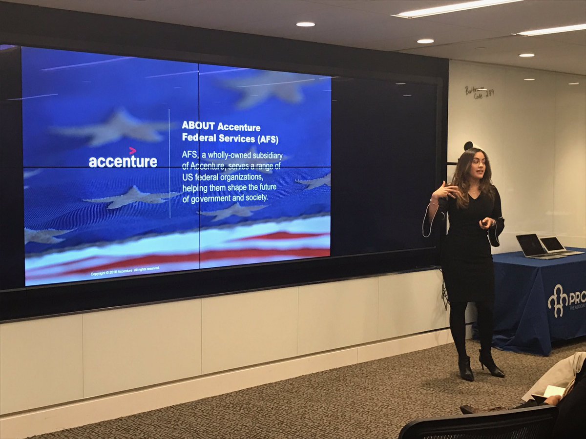 GinalyGo's tweet photo. What an honor to present at the Prospanica DC Kickoff Meeting last week! An organization w/ a great mission and amazing people! #accenture https://t.co/vhbdmubeak